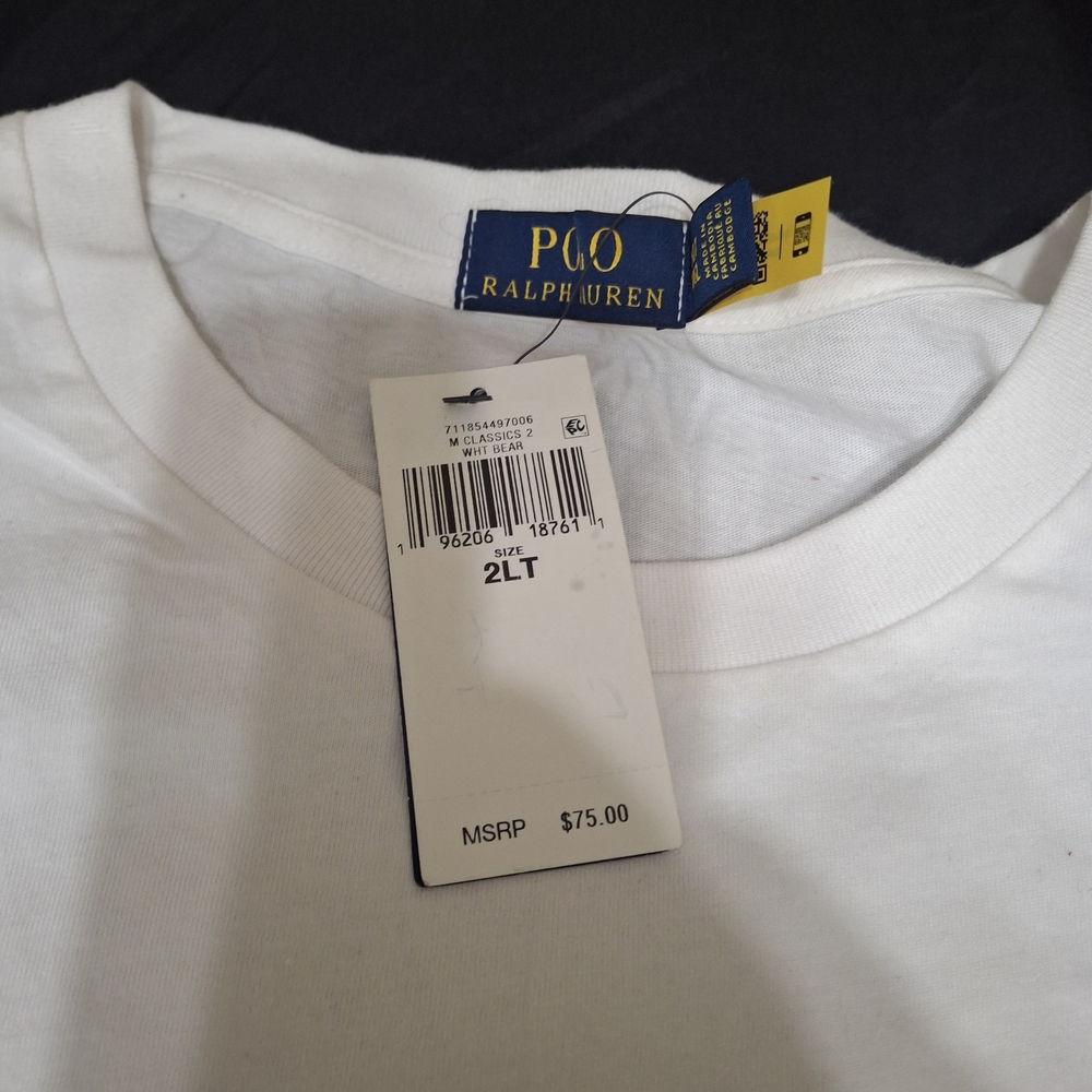 Polo by Ralph Lauren Men's White T-Shirt